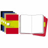 Блокнот MOLESKINE CAHIER JOURNAL LARGE, нелинованный, клюквенный CH118