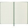 Блокнот MOLESKINE Classic Large, клетка, зелёный QP061K15
